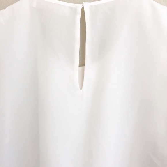 Michael Michael Kors | Sleeveless White Blouse - Picture 6 of 7